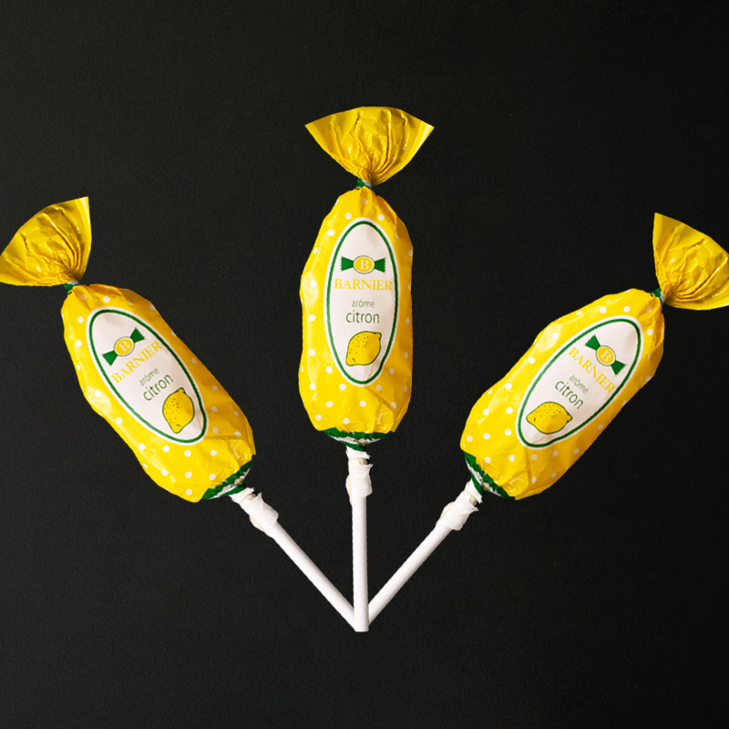 Barnier Lollipop Lemon